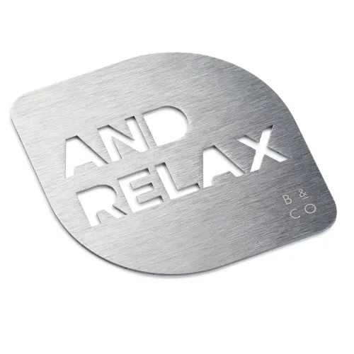 Barista & Co Cocoa Stencil - And Relax